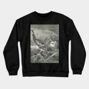 Death of King Harold, Hastings 1066 Crewneck Sweatshirt